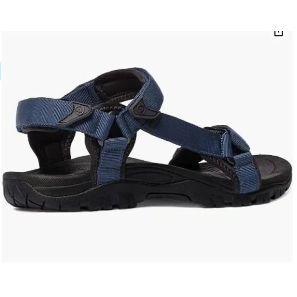 ✨ATIKA Men's Navy & Black Islander Walking Sz 10 Sandals✨